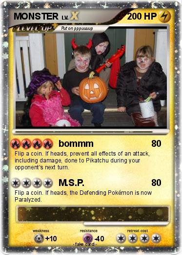 Pokemon MONSTER
