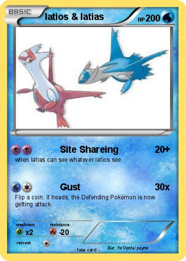 Pokemon latios & latias