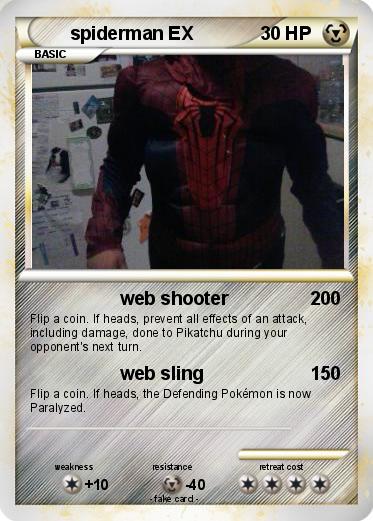 Pokemon spiderman EX