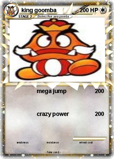 Pokemon king goomba