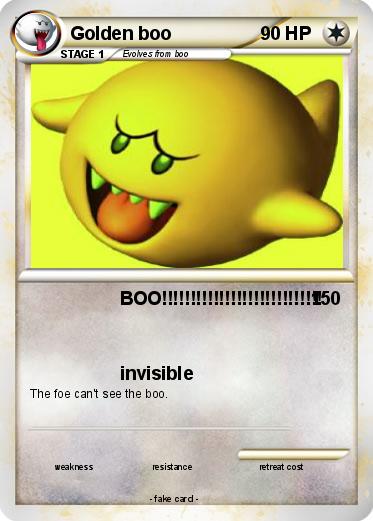 Pokemon Golden boo