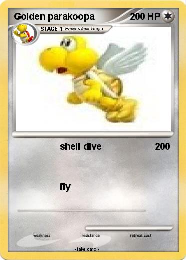 Pokemon Golden parakoopa