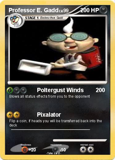 Pokemon Professor E. Gadd