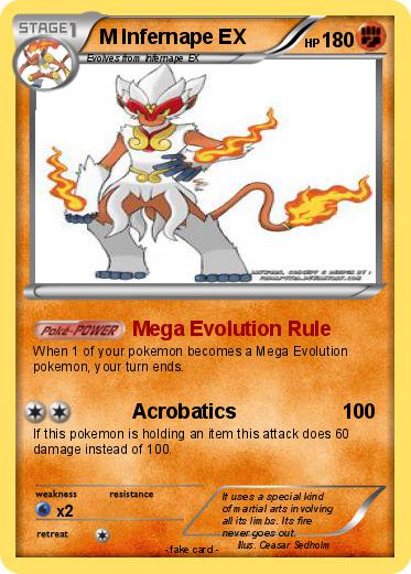 Pokemon M Infernape EX