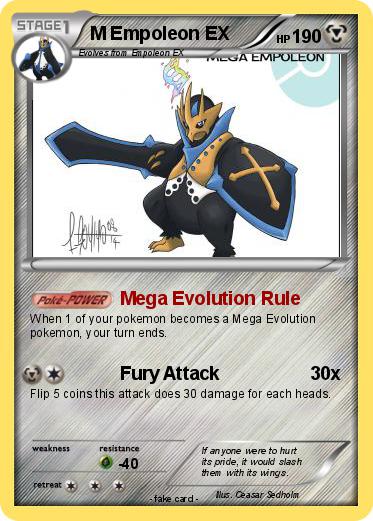 Pokemon M Empoleon EX