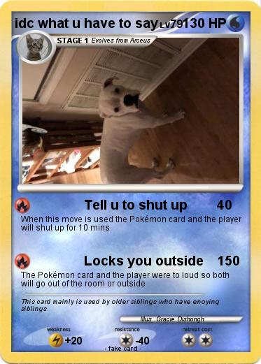 Pokemon idc what u have to say