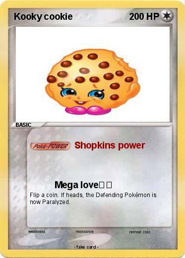 Pokemon Kooky cookie
