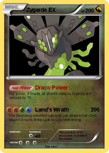 Pokemon Zygarde EX