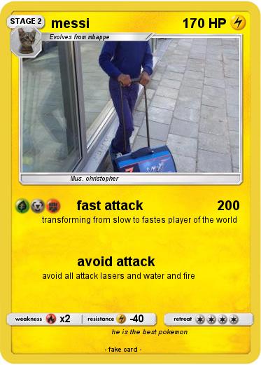 Pokemon messi