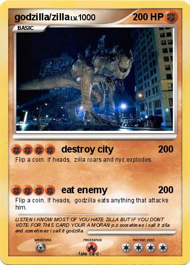 Pokemon godzilla/zilla
