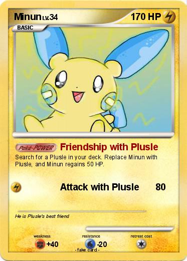Pokemon Minun