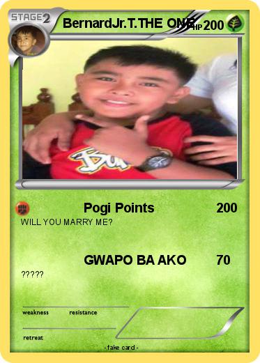 Pokemon BernardJr.T.THE ONE