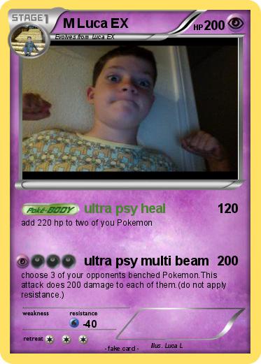 Pokemon M Luca EX