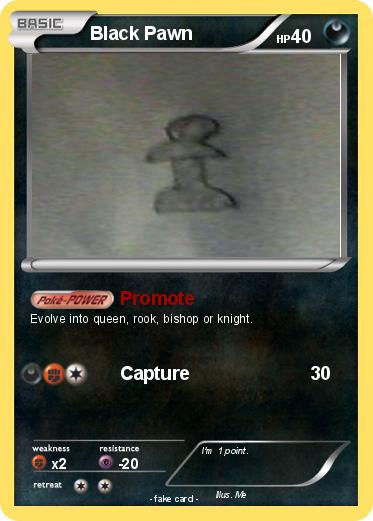 Pokemon Black Pawn