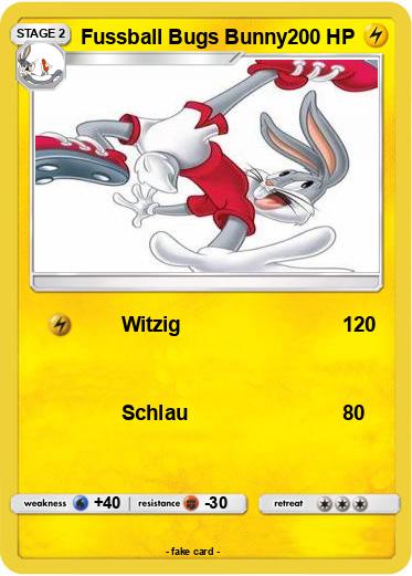 Pokemon Fussball Bugs Bunny