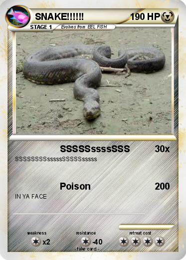 Pokemon SNAKE!!!!!!