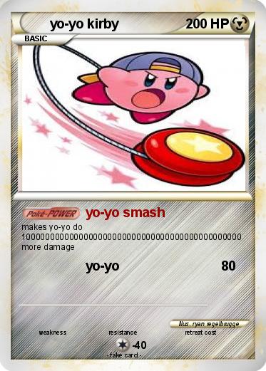 Pokemon yo-yo kirby
