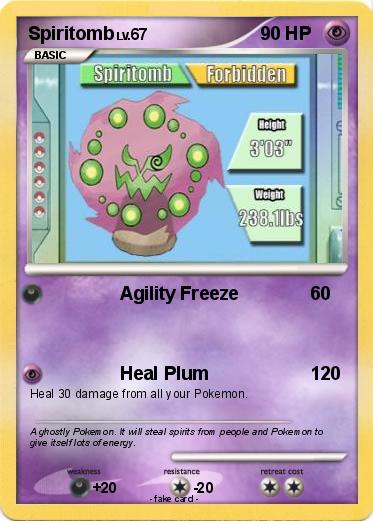 Pokemon Spiritomb