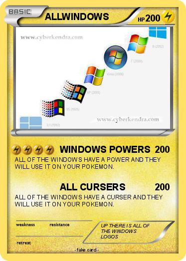 Pokemon ALLWINDOWS