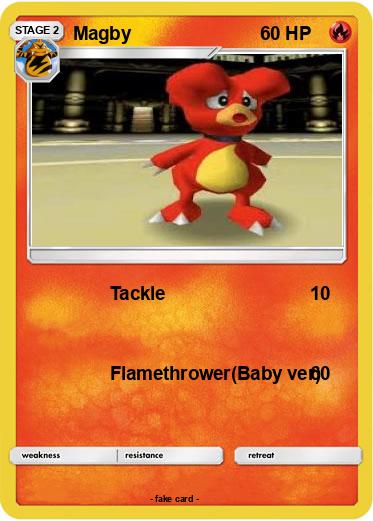Pokemon Magby