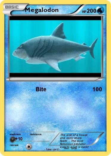 Pokemon Megalodon