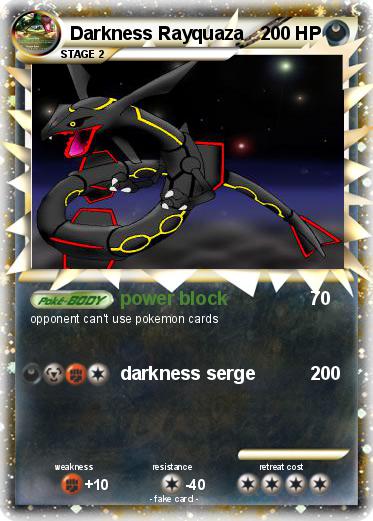 Pokemon Darkness Rayquaza
