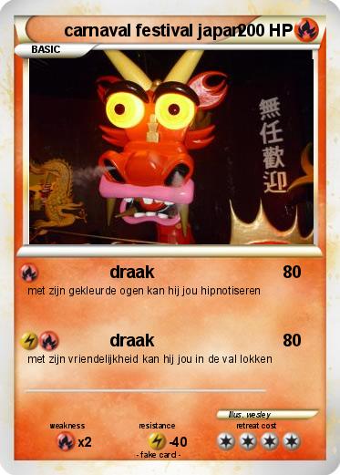 Pokemon carnaval festival japan