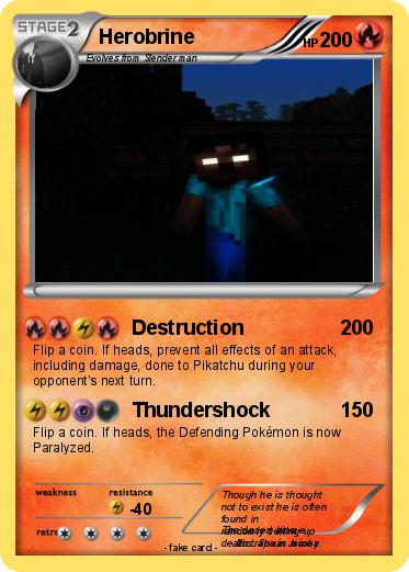 Pokemon Herobrine