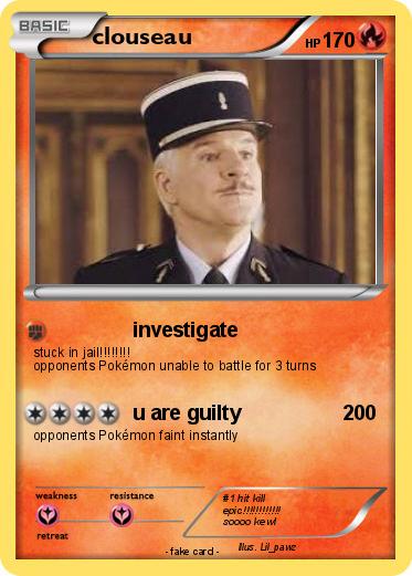 Pokemon clouseau