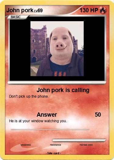 Pokemon John pork