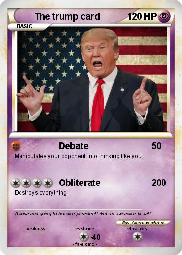 Pokemon The trump card