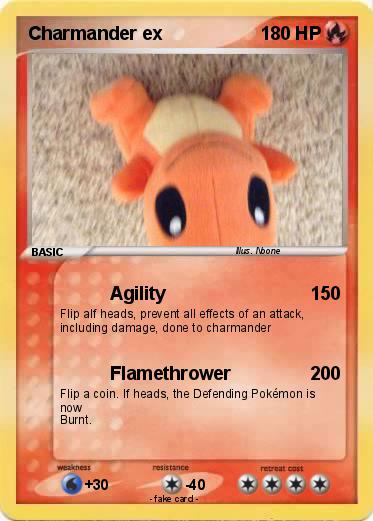 Pokemon Charmander ex