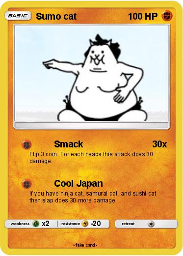 Pokemon Sumo cat