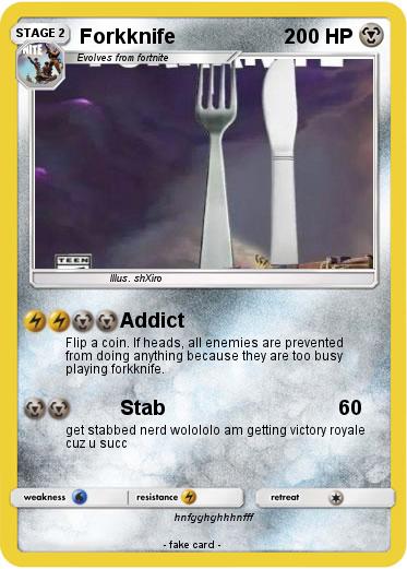 Pokemon Forkknife