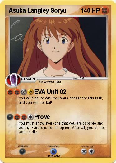 Pokemon Asuka Langley Soryu