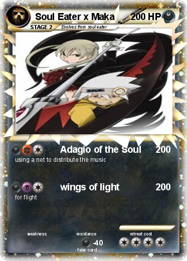 Pokemon Soul Eater x Maka