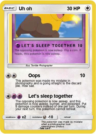 Pokemon Uh oh