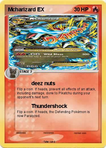 Pokemon Mcharizard EX