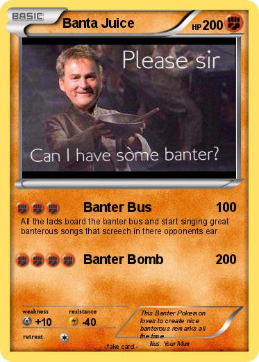 Pokemon Banta Juice
