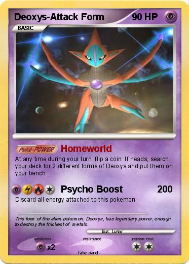 Pokemon Deoxys-Attack Form