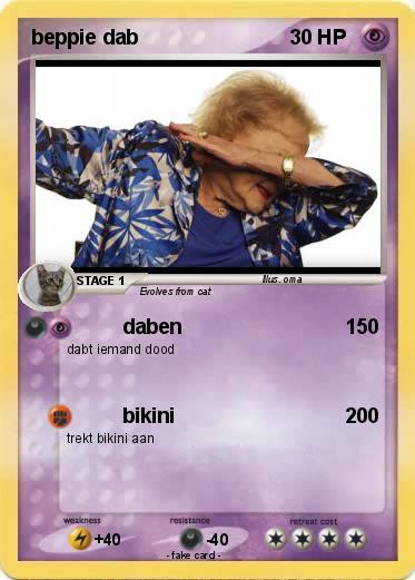 Pokemon beppie dab