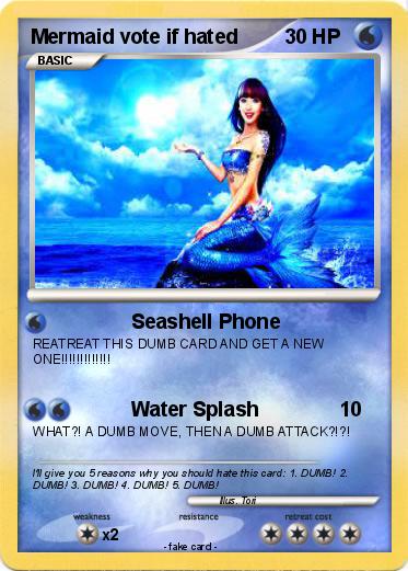 Pokemon Mermaid vote if hated