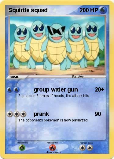 Pokemon Squirtle squad