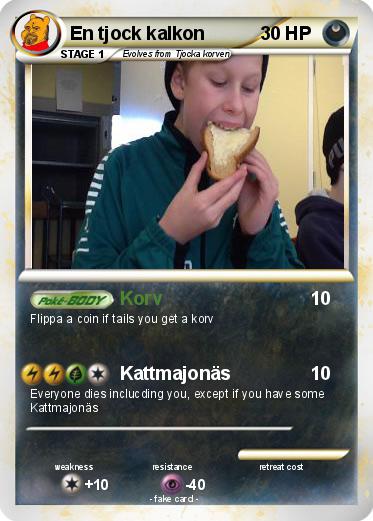 Pokemon En tjock kalkon