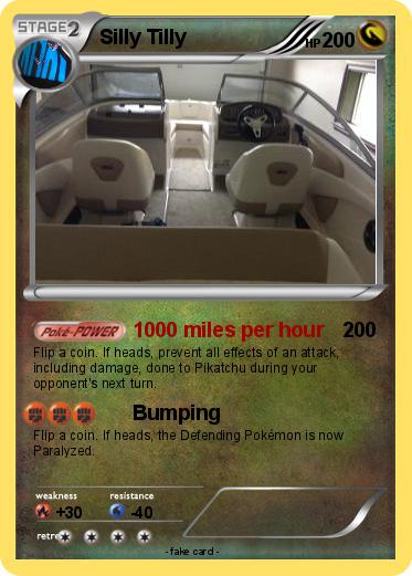Pokemon Silly Tilly