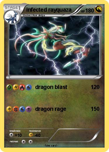 Pokemon infected rayquaza