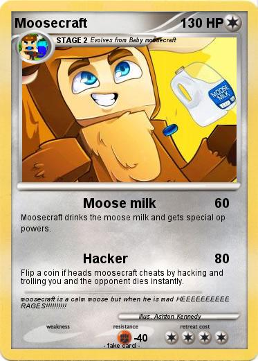 Pokemon Moosecraft
