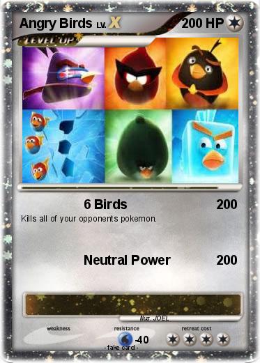 Pokemon Angry Birds
