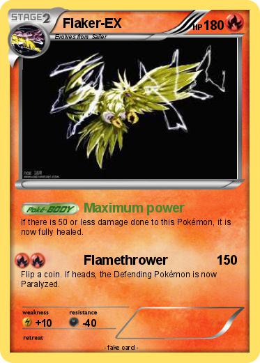 Pokemon Flaker-EX