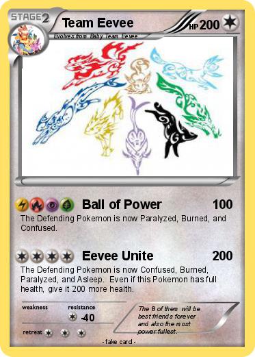 Pokemon Team Eevee